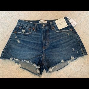 Abercrombie & Fitch jean shorts. Size 28.